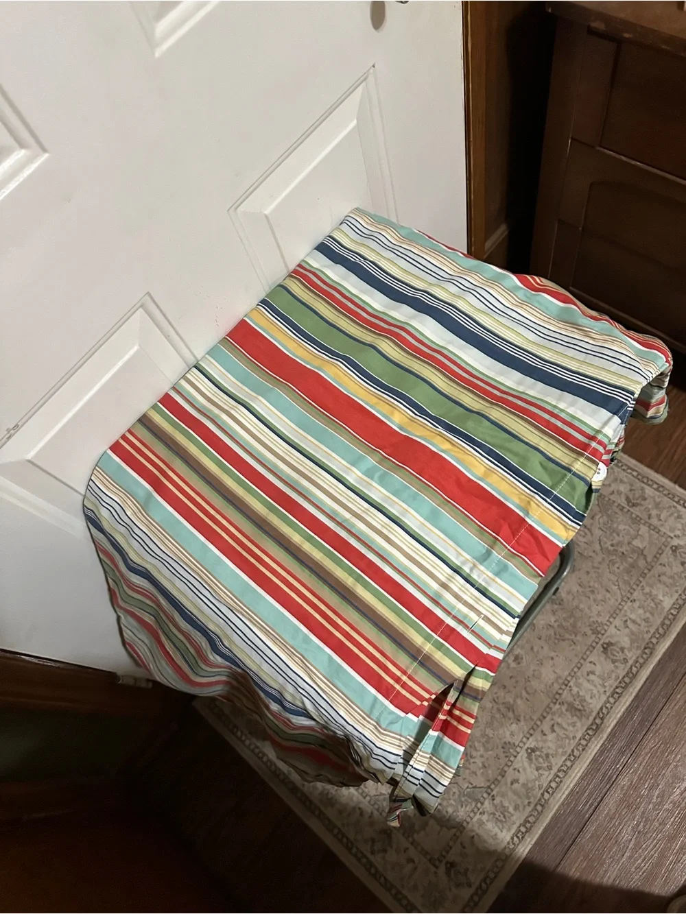 Pottery Barn bright multicolor